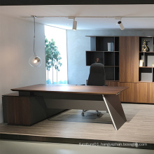 2021 Guangzhou Luxury Computer CEO Executive Modern Manager Wooden Office Desk Furniture